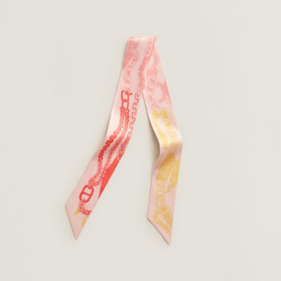 週末お値下げ⭐︎HERMES Twilly 100% Silk Scarf Twilly - Hermès Twilly | Small silk accessories for women | Hermès USA